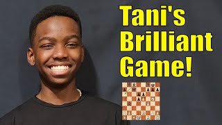 Tani Adewumi Gives a Masterclass in AntiComputer Chess [upl. by Samanthia]