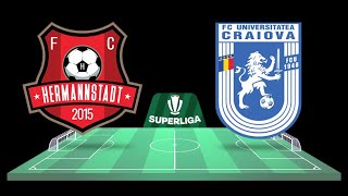 FC Hermannstadt vs FC „U” Craiova 1948  Superliga  23022024  COMENTARIU LIVE [upl. by Atsyrhc]