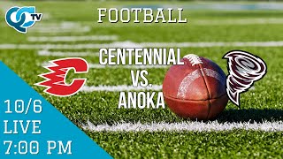 Football Centennial  Anoka  Anoka High School  QCTV [upl. by Itagaki309]