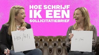 Sollicitatietips  Hoe schrijf ik een sollicitatiebrief [upl. by Martel]