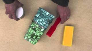 How to create a mosaic vase [upl. by Weidman]