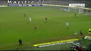 Pirlo Vs Juventus  1012010 [upl. by Zachar]