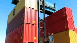 Unloading Shipping Container Fail [upl. by Zumwalt]