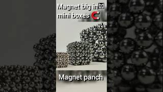 Magnet big in mini boxes 🧲 magnet satisfied panch 🧲 [upl. by Acilef]