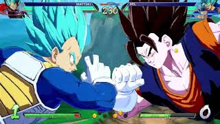 DBFZ  WattskiCoolerBlue VegetaLC21 vs DelUI GokuVegitoBlue Vegeta [upl. by Valenka]