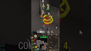 The 1 Combo in Runescape PvP osrs oldschoolrunescape pking meter shorts [upl. by Sternick]