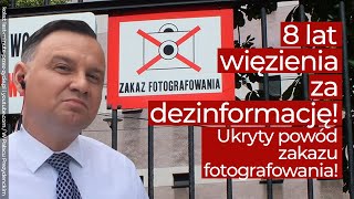 Długoletnie więzienie za szpiegostwo i dezinformację Czy zakaz fotografowania ma sens [upl. by Derag]