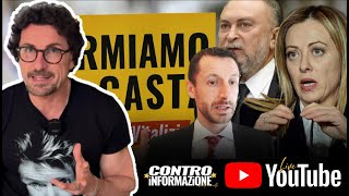 LIVE LE ULTIME quotBUFFONATEquot DELLA MELONI  VITALIZI MAFIA E CONDANNATI [upl. by Ciapha]