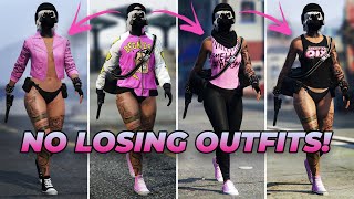 TRENDY GTA 5 Female Outfits for an EPIC Look [upl. by Lilla971]