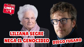 Liliana Segre nega il genocidio  DIEGO FUSARO [upl. by Asirram]