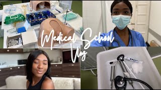 Medical School Vlog  Clinical skills OSCEs amp Placements  Third Year Medical Student  Med Diaries [upl. by Lyn]