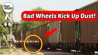 Bad Wheels Kick Up Dust on the Mainline [upl. by Perdita]