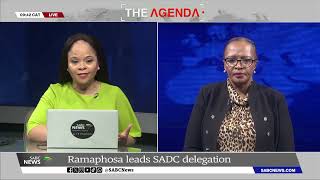 The 44th SADC summit afoot in Zimbabwe Sophie Mokoena reflects [upl. by Enyr]