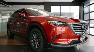 2022 Mazda CX9 Touring Walkaround  3Row SUV Review and Feature Overview [upl. by Alaet]