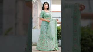 💚latest lehenga choli design fashion style lehenga design Vira short video [upl. by Ydassac]