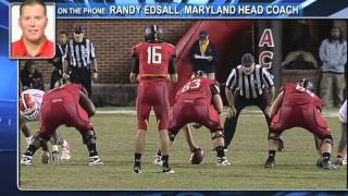 Randy Edsall Looks to Perry Hills to Replace CJ Brown as Maryland Quarterback  ACC Now [upl. by Karrah]