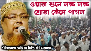 pirzada yahia Siddiqui waz furfura Darbar Sharif waz  পীরজাদা এহিয়া সিদ্দিকী সাহেব ওয়াজ [upl. by Hcnarb]