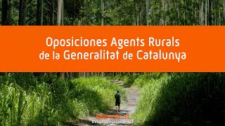 Oposiciones Agent Rural Generalitat de Catalunya 🔸 MasterD [upl. by Tomkins]