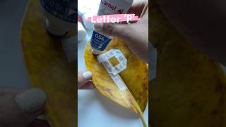 Letter p youtube diy easypaniting drawing art paniting artandcraft letter youtubeshorts [upl. by Pappano]