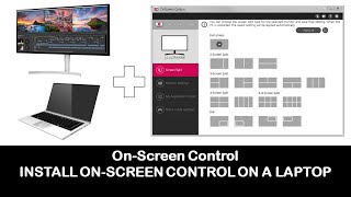 Split Screen  On Screen Control installation on a Window Laptop amp Monitor  OSC  Windows [upl. by Naivat]