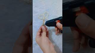 lets make alia Bhatt hair clip ✨️✨️craftwithanshrayoutubeshortviral [upl. by Azile]