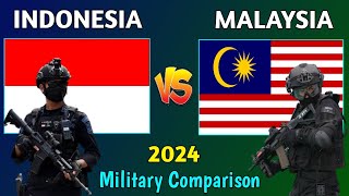 Indonesia vs Malaysia Military Power Comparison 2024 Malaysia vs Indonesia Military Comparison 2024 [upl. by Bilow]