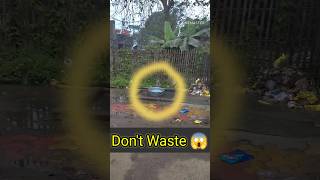 Dont Waste Water 😱😱 Unconscious People 😱😱nature amp society [upl. by Siuol]