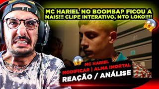 HARIDADE NO BOOMBAP ESQUECE MC HARIEL  MODIFICAR REAÇÃO ANÁLISE [upl. by Galvin]