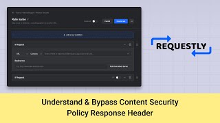 Learn amp bypass content security policy HTTP response header [upl. by Assirehs]