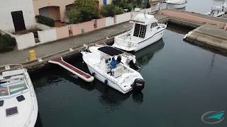 Permis bateau école côtier SaintCyprien 66750 [upl. by Anauqed]