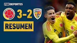 🥳 GANÓ COLOMBIA  Colombia 32 Rumania  HIGHLIGHTS  Fecha FIFA [upl. by Blackburn]