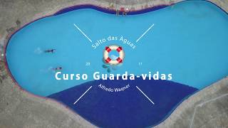 Parque Aquático Salto das Águas Treinamento GuardaVidas de Piscina 2017 [upl. by Opportina]