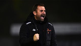 Paul Wotton Post Salisbury A  Torquay United Football Club [upl. by Arramas]