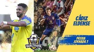 CÁDIZ vs ELDENSE  JORNADA 7  LALIGA HYPERMOTION [upl. by Rosalyn705]