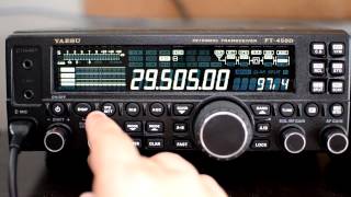 Yaesu FT450D Using Split and Repeater Operations [upl. by Hayyim886]