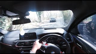 BMW X4M Competition Sports POV Drive [upl. by Wehhtam]