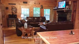 Poconos Log Cabin Vacation Rental [upl. by Shannah]