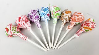 ASMR with A lot of Lollipops Candy Ice Cream Rolls  DumDums Lollipops [upl. by Gierc]