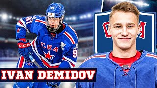 NHL prospect Ivan Demidov The Next Kucherov [upl. by Neelloc]