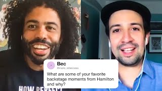 The Hamilton Cast Answers Hamilton Questions From Twitter  Tech Support  WIRED [upl. by Virge915]