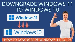 How to Downgrade Windows 11 to Windows 10 [upl. by Berna626]