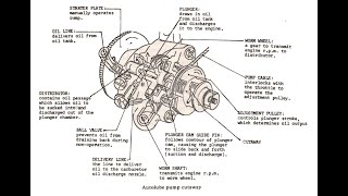 RZ350 Autolube pump discussion [upl. by Nannaihr]