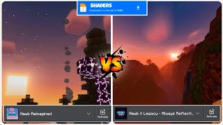 ✨ Newb Reimagined VS Newb X Legacy 🔥 With Download Links   MCPE [upl. by Harwin]