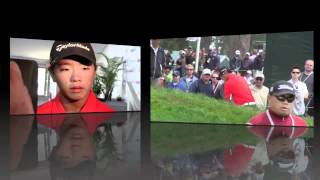 14 year old Andy Zhang plays the US Open at Olympic Club Youngest ever lucks out [upl. by Jacquet]