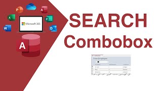 Tìm kiếm bằng Combobox  Microsoft Access  Search using Combobox [upl. by Nauqad]