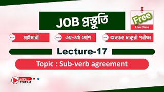 Subjectverb agreement  Lecture1720  Job English 100 [upl. by Anerom553]