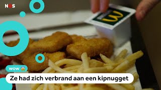 Meisje 8 krijgt 720000 euro van McDonalds [upl. by Dasi]