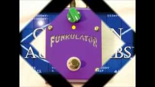 FUNKULATOR bass tone shaper demo by CREATION AUDIO LABS [upl. by Ambler]