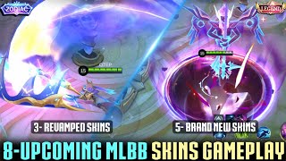 8Upcoming Skins Gameplay  MLBB [upl. by Renruojos]