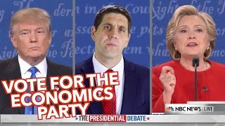 Vote for The Economics Party Clifford vs Trump amp Clinton [upl. by Larual]